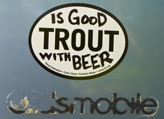 Trout Is Good With Beer